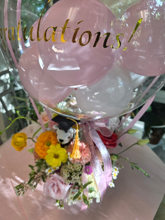 Celebration Layered Balloon Pink
