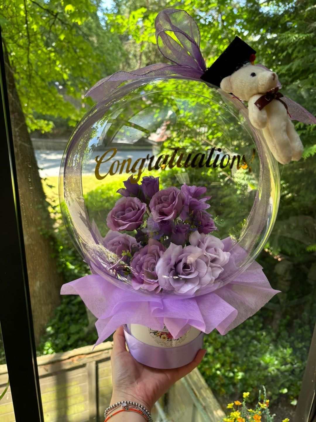 Celebration Balloon Purple