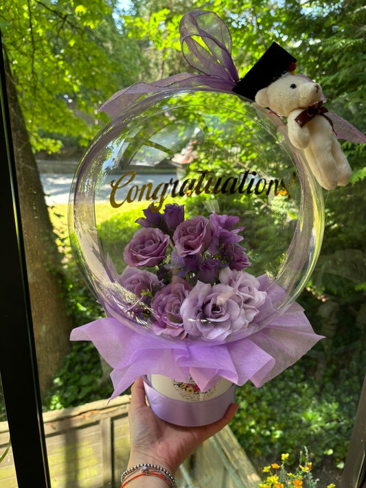 Celebration Balloon Purple