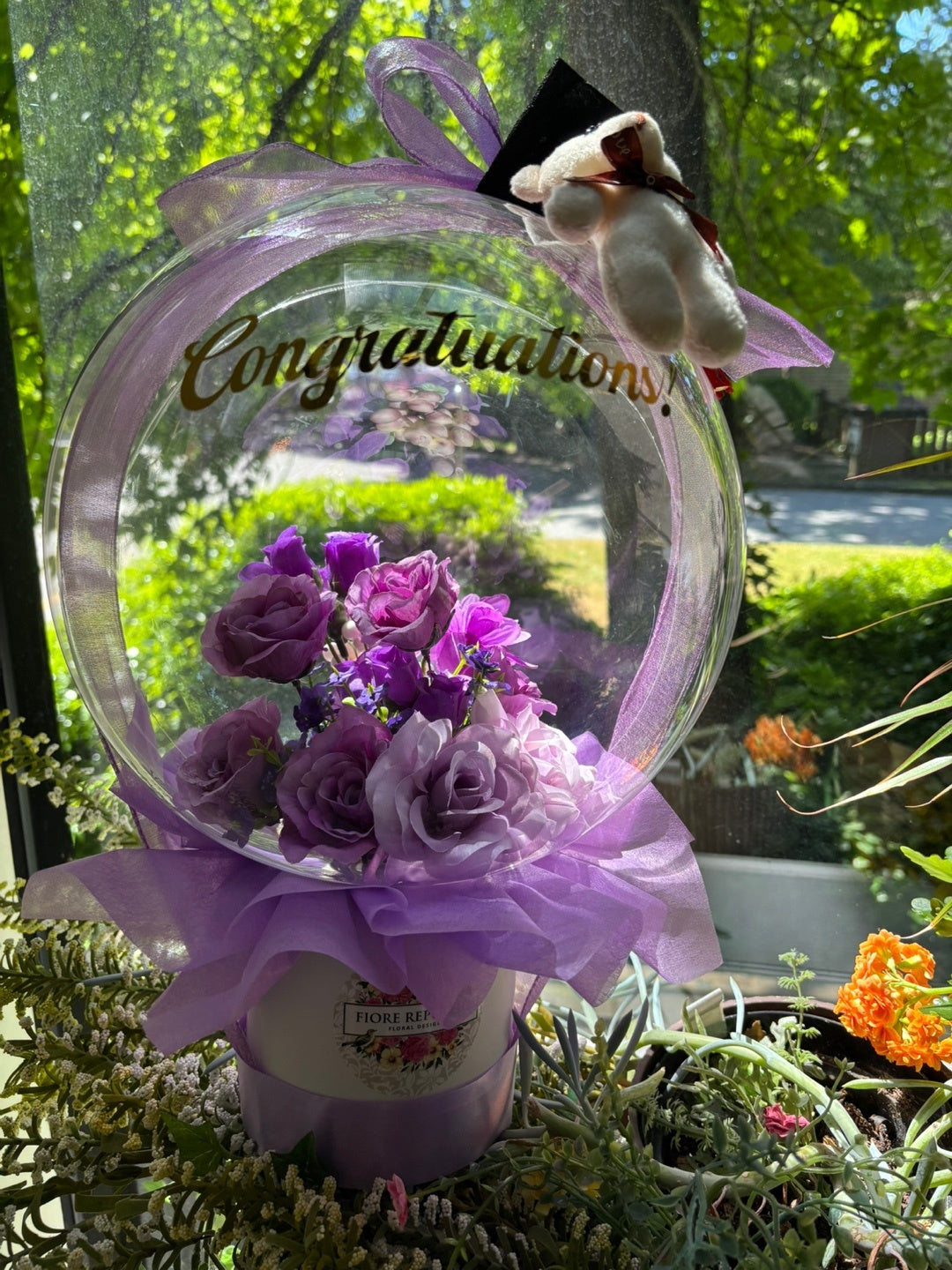 Celebration Balloon Purple