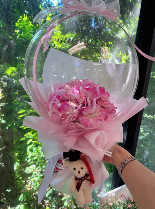 Graduation Balloon Pink Ornament